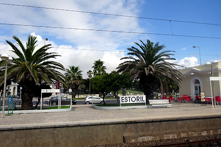 At Estoril Station!!!