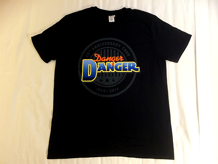 Danger Danger at Frontiers Rock Festival 2014 in Milan, Italy : Front of New D2 T-Shirt!!! 