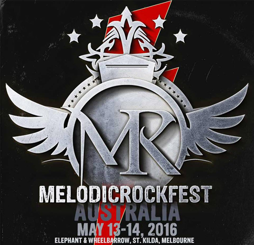 MelodicRockFest Australia 2016 - Dec. 4, 2015 Announce
