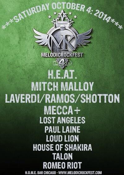 "MelodicRockFest 4" October 4, 2014