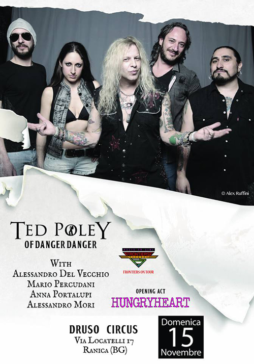 Ted Poley in Italy, Nov. 15, 2015 - Poster